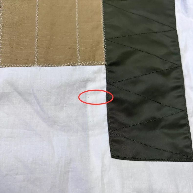 Comme des Garcons Comme Des Garcons Contrasting Patchwork Shirt Size US S / EU 44-46 / 1 - 7 Thumbnail