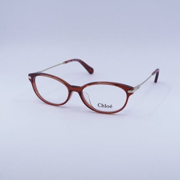 Chloe Chloe CE2724A 223 Burnt/Gold Eyeglasses 52mm Size ONE SIZE - 5 Thumbnail