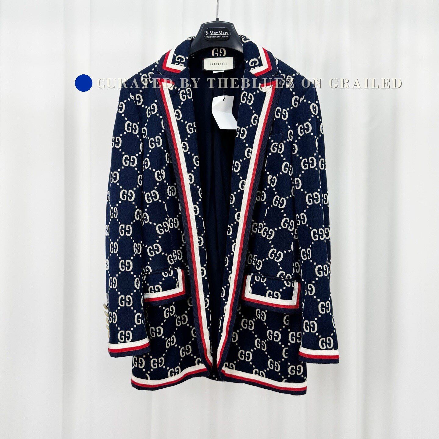 Gucci Gucci GG Monogram Blazer S Size US S / EU 44-46 / 1 - 1 Thumbnail
