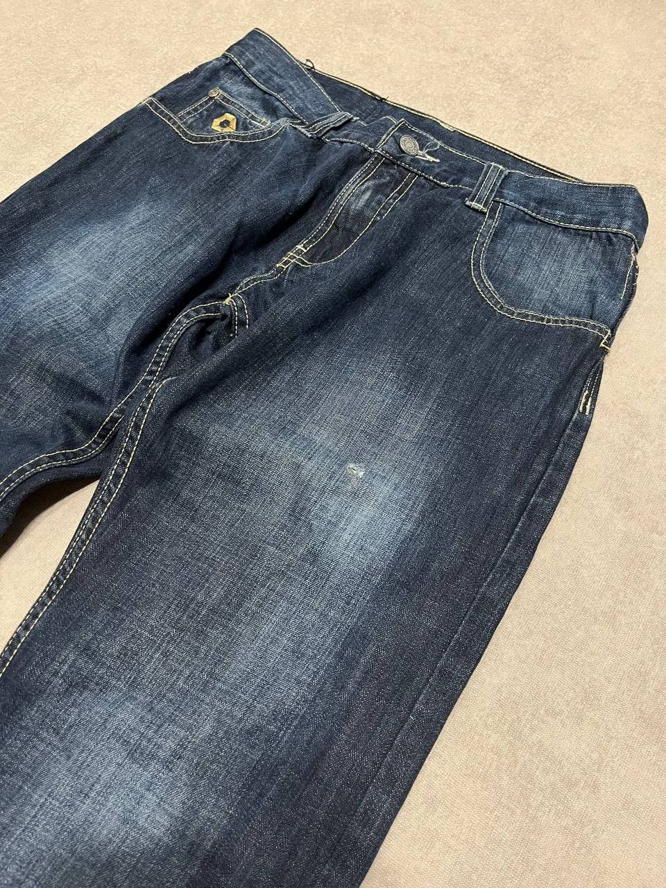 Southpole Vintage Work Southpole Blue Men`s Logo Print Jeans Denim Size US 30 / EU 46 - 6 Thumbnail