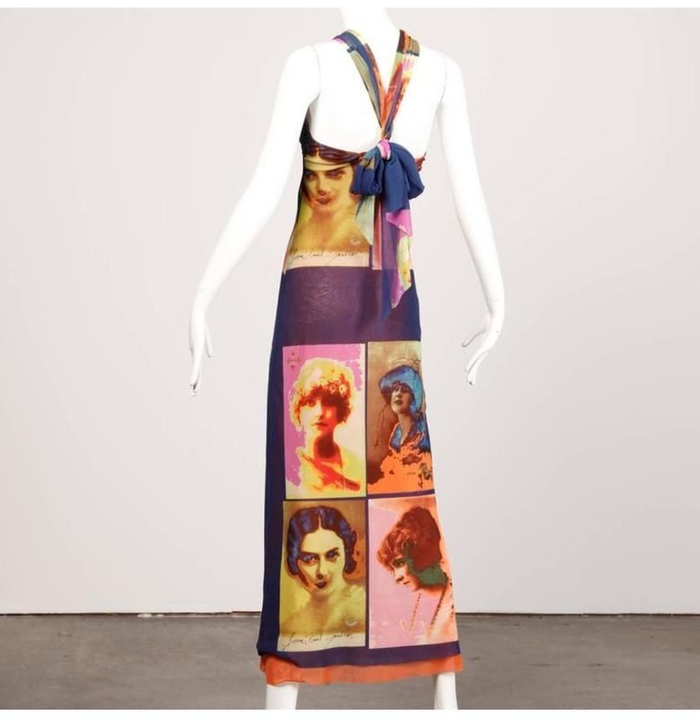 Jean Paul Gaultier Jean Paul Gaultier SS2002 Faces Dress Size M / US 6-8 / IT 42-44 - 3 Thumbnail