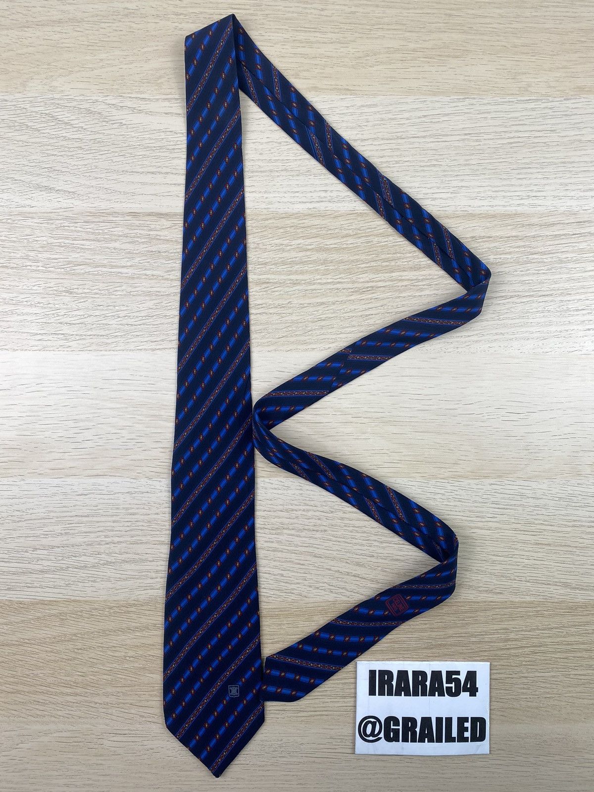 Celine Celine Silk Tie T97 Size ONE SIZE - 2 Thumbnail