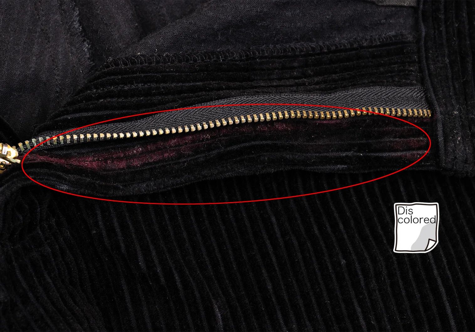 Issey Miyake Corduroy Straight Pants in Black, Size XL Size US 38 / EU 54 - 8 Thumbnail
