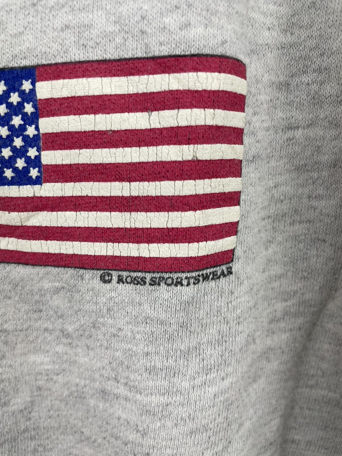Vintage Vintage 90s America United States sweatshirt Size US L / EU 52-54 / 3 - 5 Thumbnail