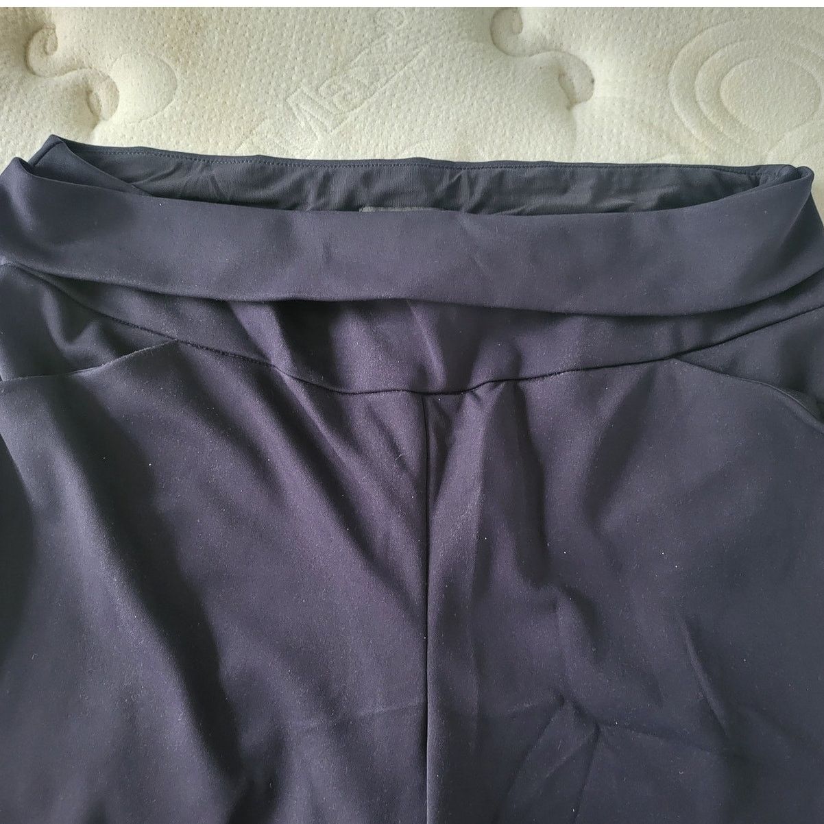 Express Express Navy Skinny Super High Rise Casual Dress Pants - XL Size 40" / US 18 - 6 Thumbnail