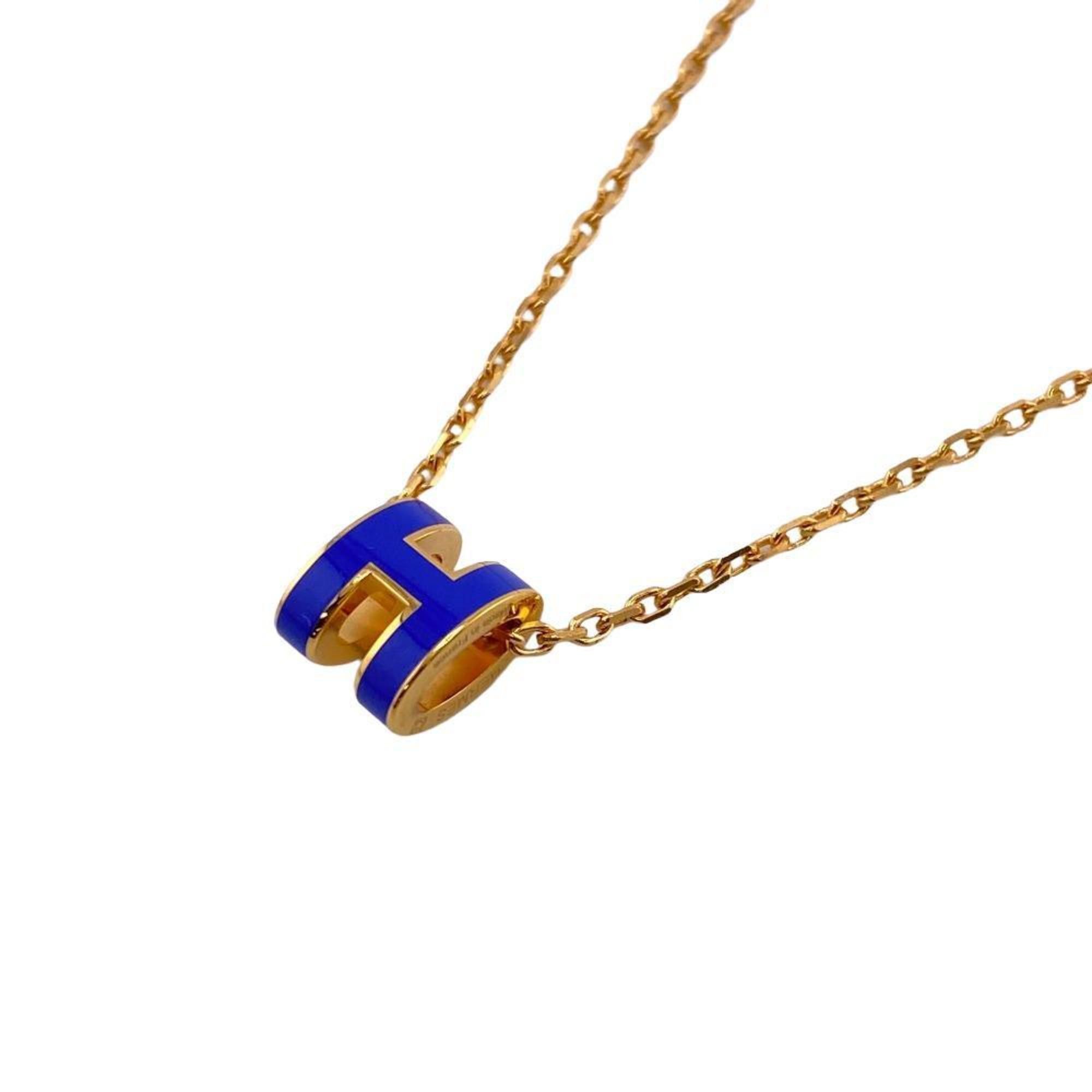 image of Hermes Pop Ash Necklace Blue Women's Z0005946