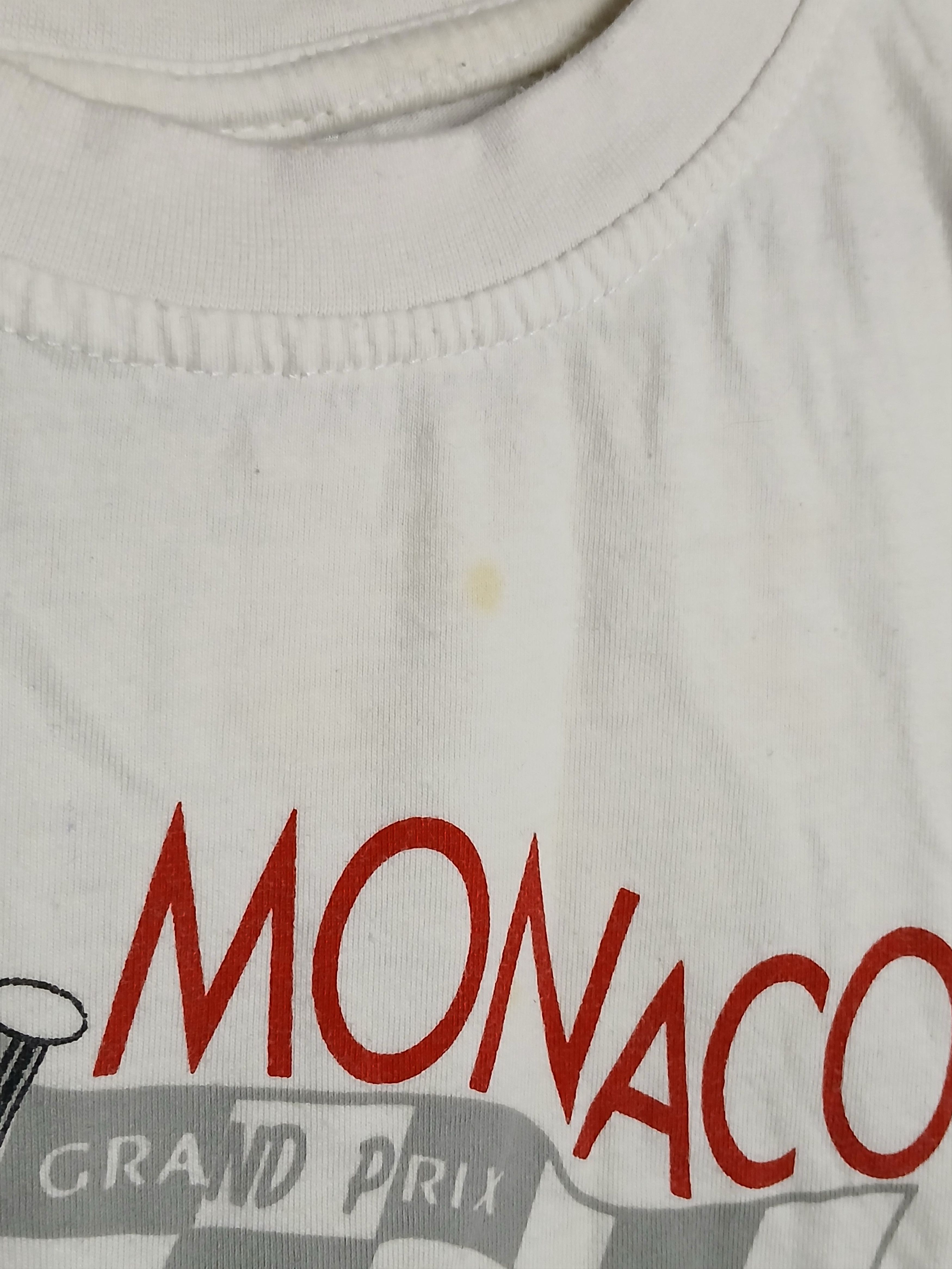 Formula 1 × Vintage Vintage Formula 1 Monaco Grand Prix Racing T-Shirt Size US M / EU 48-50 / 2 - 4 Thumbnail