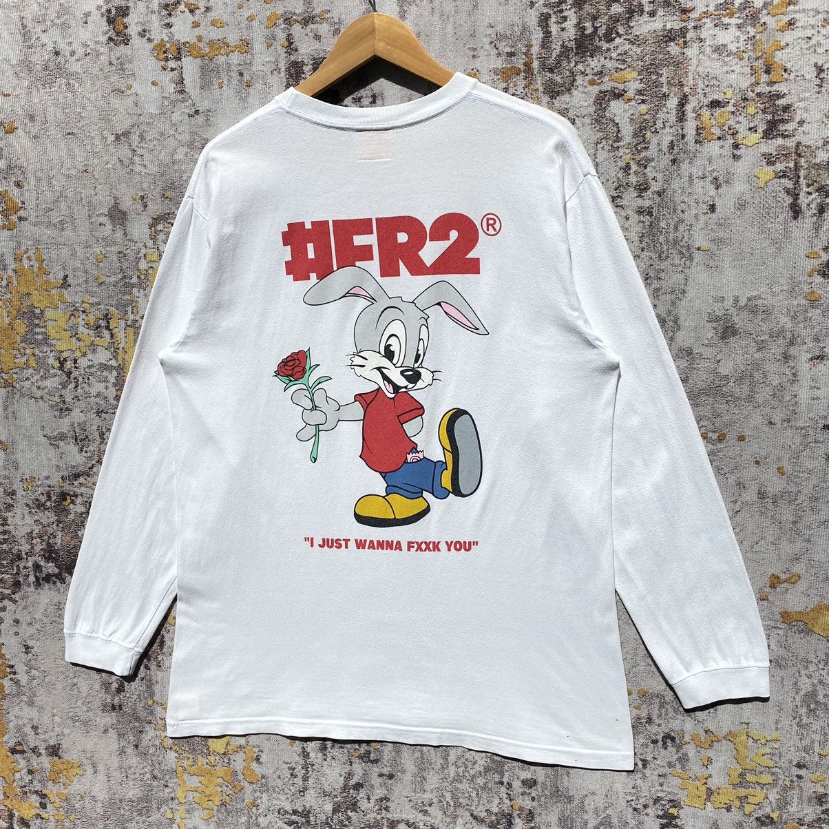 FR2 Fr2 Fxxking Rabbits Long Sleeve Shirt I just Wanna Fxxk You Size US L / EU 52-54 / 3 - 3 Thumbnail