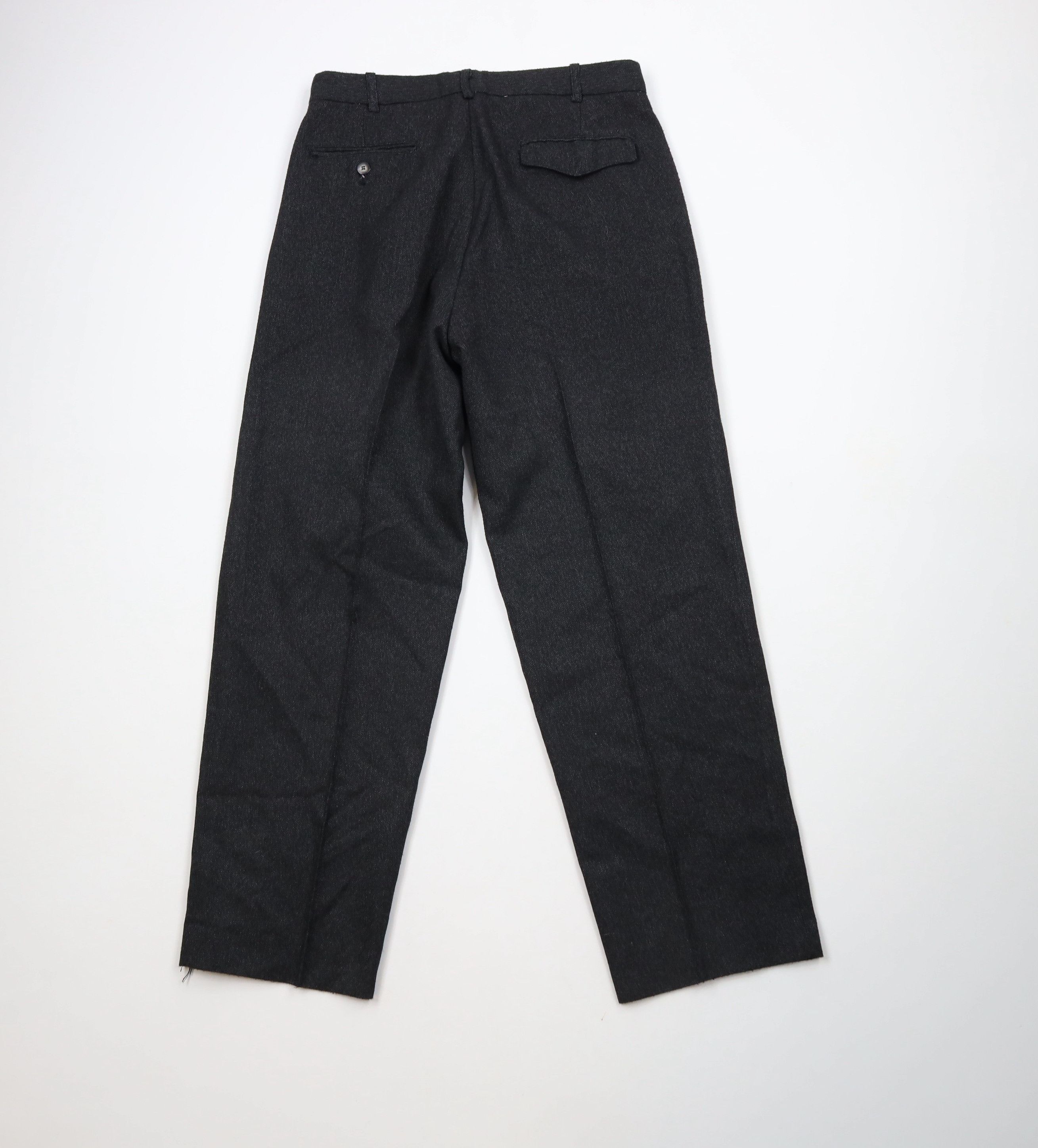 Vintage Vintage 90s Streetwear Relaxed Herringbone Chino Pants Gray Size US 30 / EU 46 - 8 Thumbnail