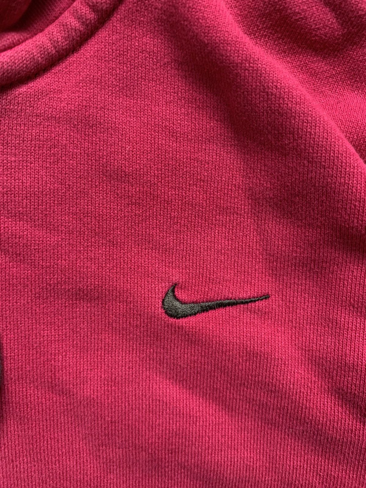 Nike × Vintage Vintage Nike Zip Hoodie Y2K Boxy Fit Mini Swoosh USA Size US S / EU 44-46 / 1 - 1 Thumbnail