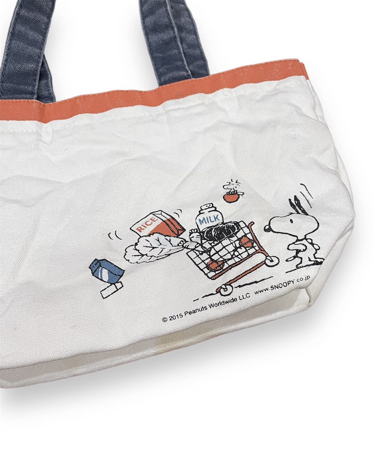 Japanese Brand × Peanuts VINTAGE 2015 SNOOPY PEANUTS HANDBAG Size ONE SIZE - 3 Thumbnail