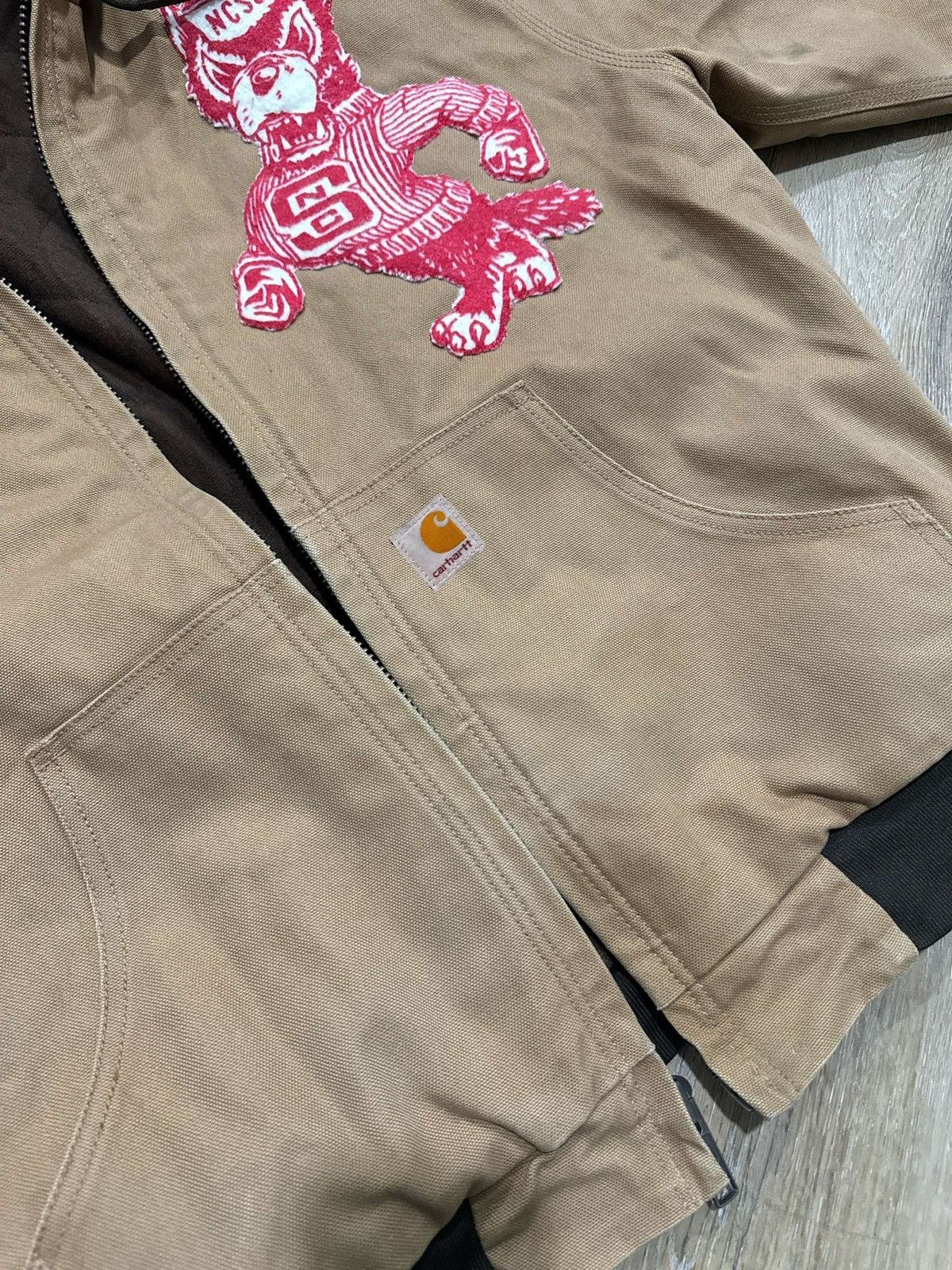 Carhartt × Vintage very rare vintage carhartt work jacket w custom embroidery Size US M / EU 48-50 / 2 - 2 Thumbnail