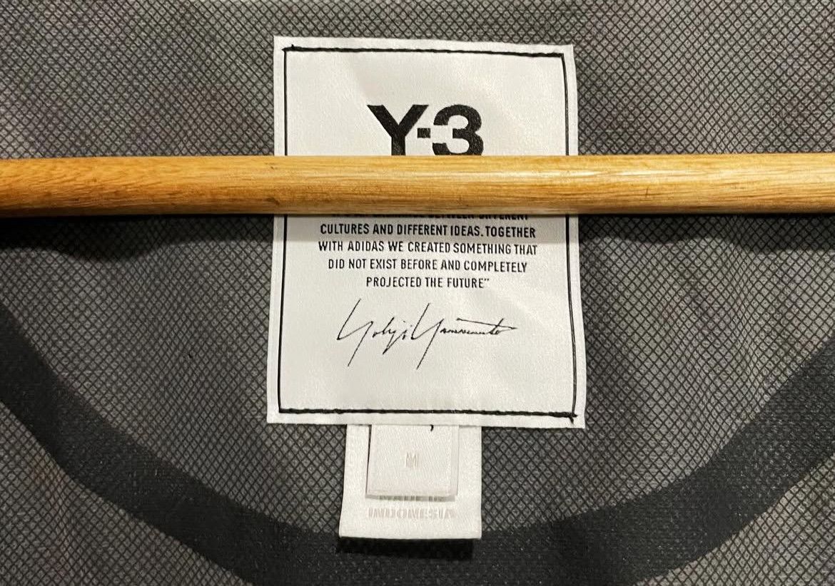 Yohji Yamamoto 2000s Y-3 Adidas C1 Sheer Nylon Windbreaker Jacket Sample Size US M / EU 48-50 / 2 - 6 Thumbnail