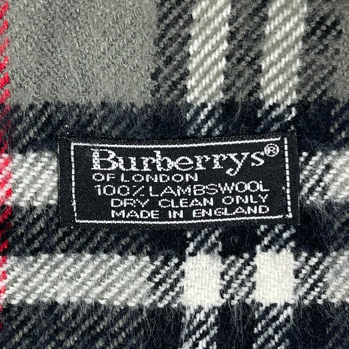 Burberry × Vintage Vintage Burberrys Nova Checked Lambswool Light Scarf Muffler Size ONE SIZE - 5 Thumbnail