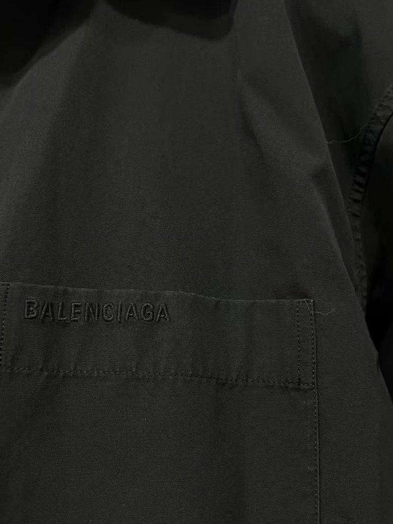 Balenciaga Balenciaga size 34 Embroidered Logo Classic Wash Black Shi Size US XS / EU 42 / 0 - 2 Thumbnail