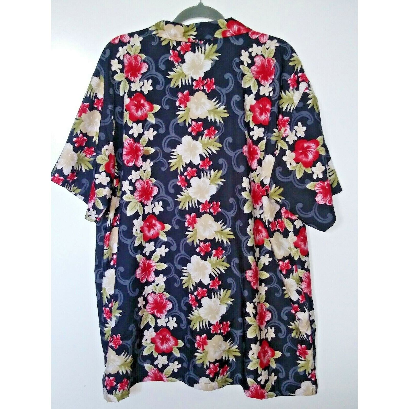 Pacific and Co. Mens Hawaiian Shirt XXL Pacific & CO Short Sleeve Floral & L Size US XXL / EU 58 / 5 - 2 Thumbnail