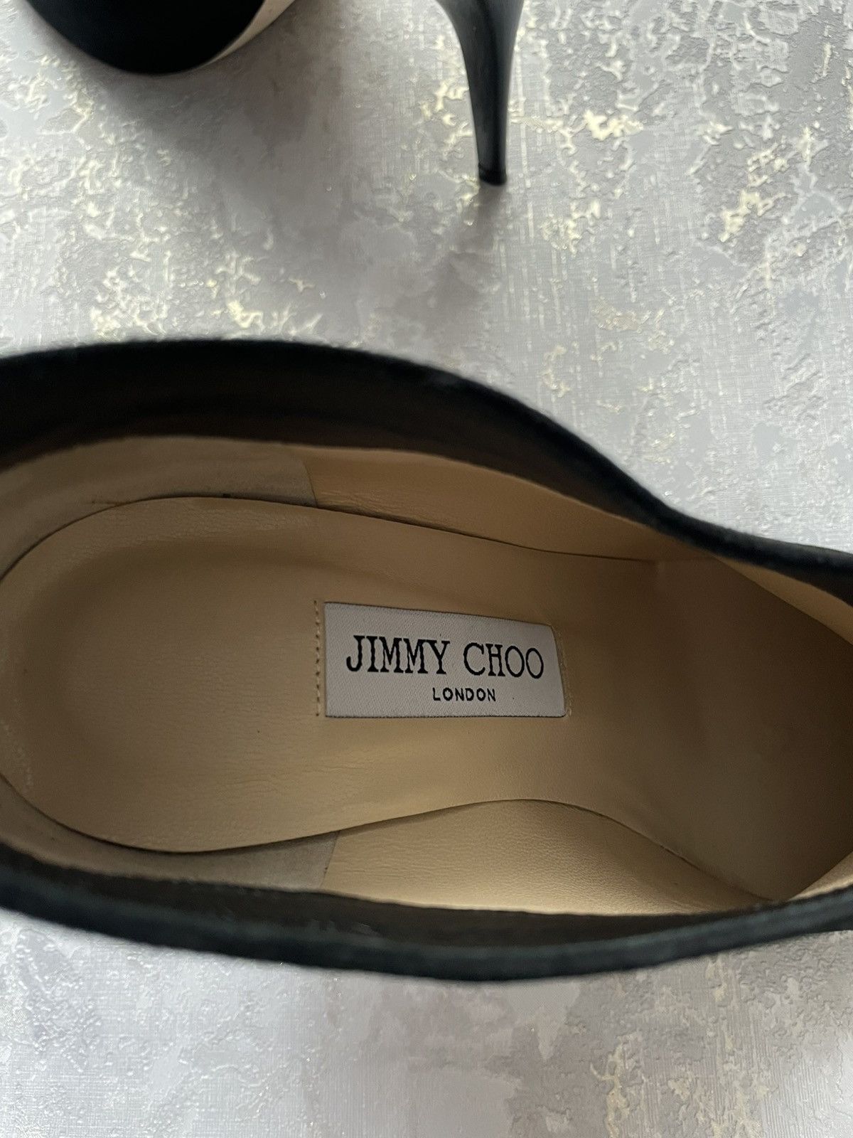 Jimmy Choo Jimmy Choo Black Minimalist Heel Pumps Size US 8 / IT 38 - 4 Thumbnail