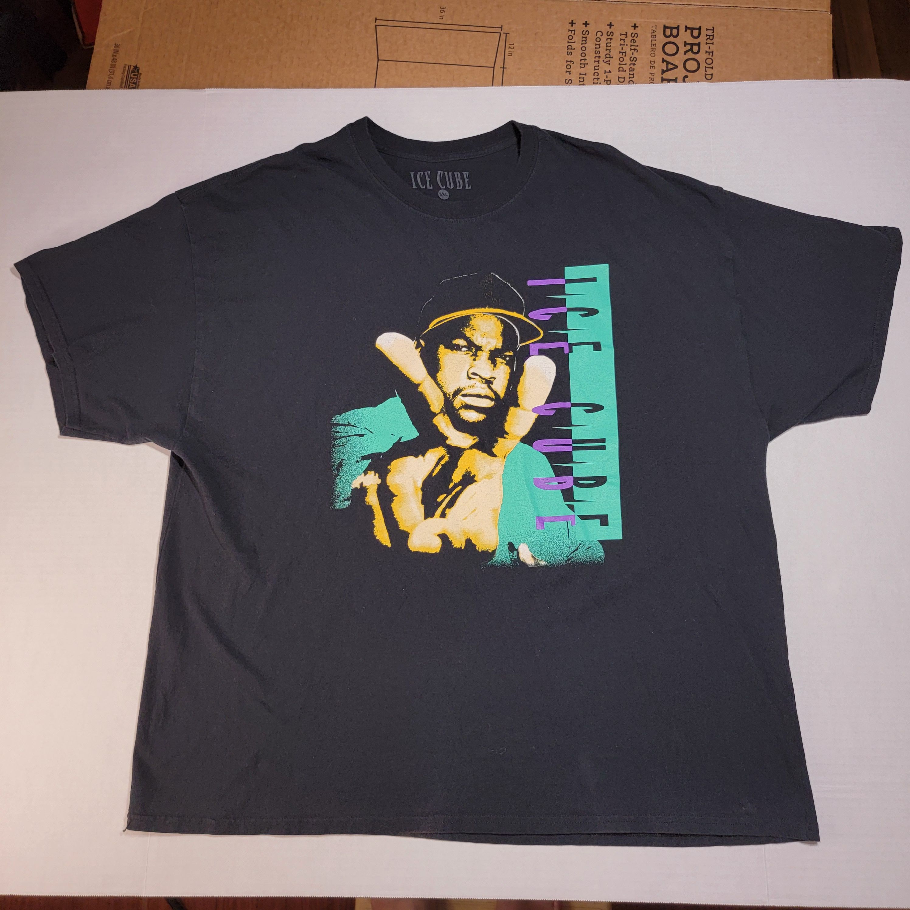 Other Ice Cube Graphic SS Black Unisex Tee - Size 3XL Size 3XL / US 20-22 - 1 Thumbnail