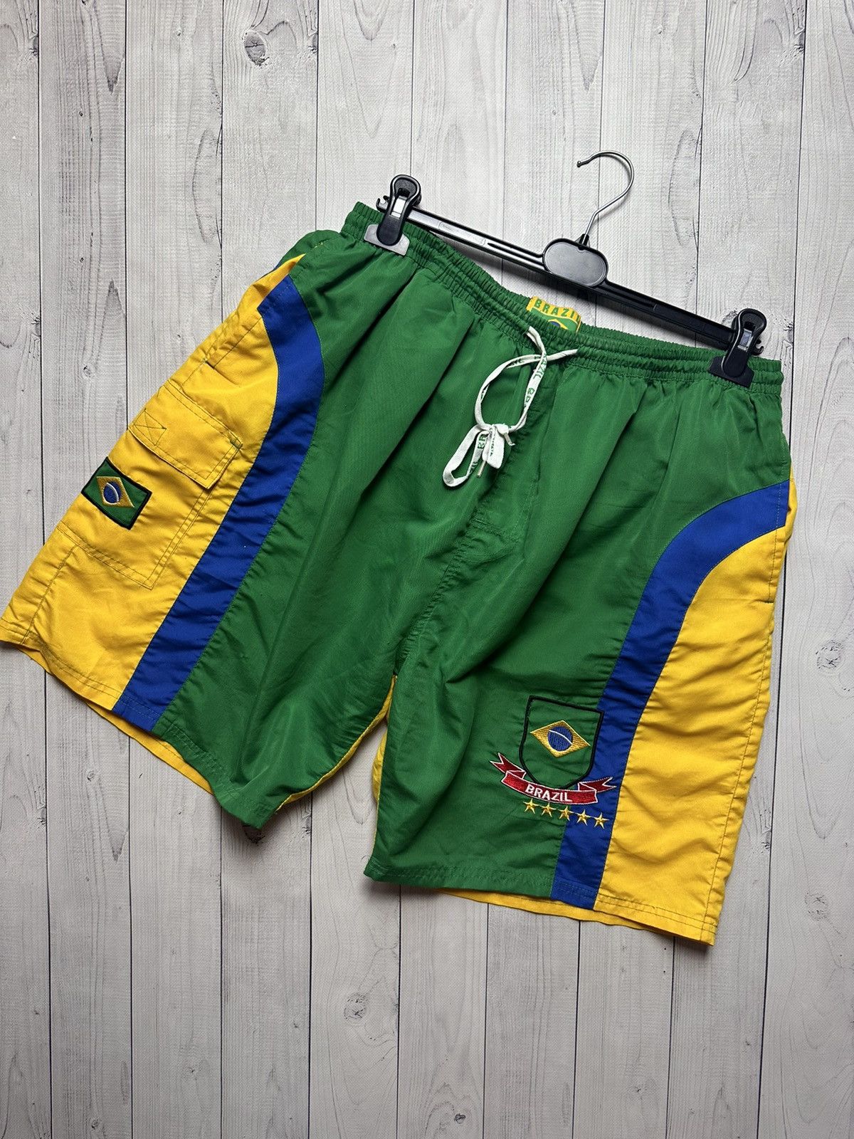 Vintage Brazil soccer shorts size XXL logo Brasil