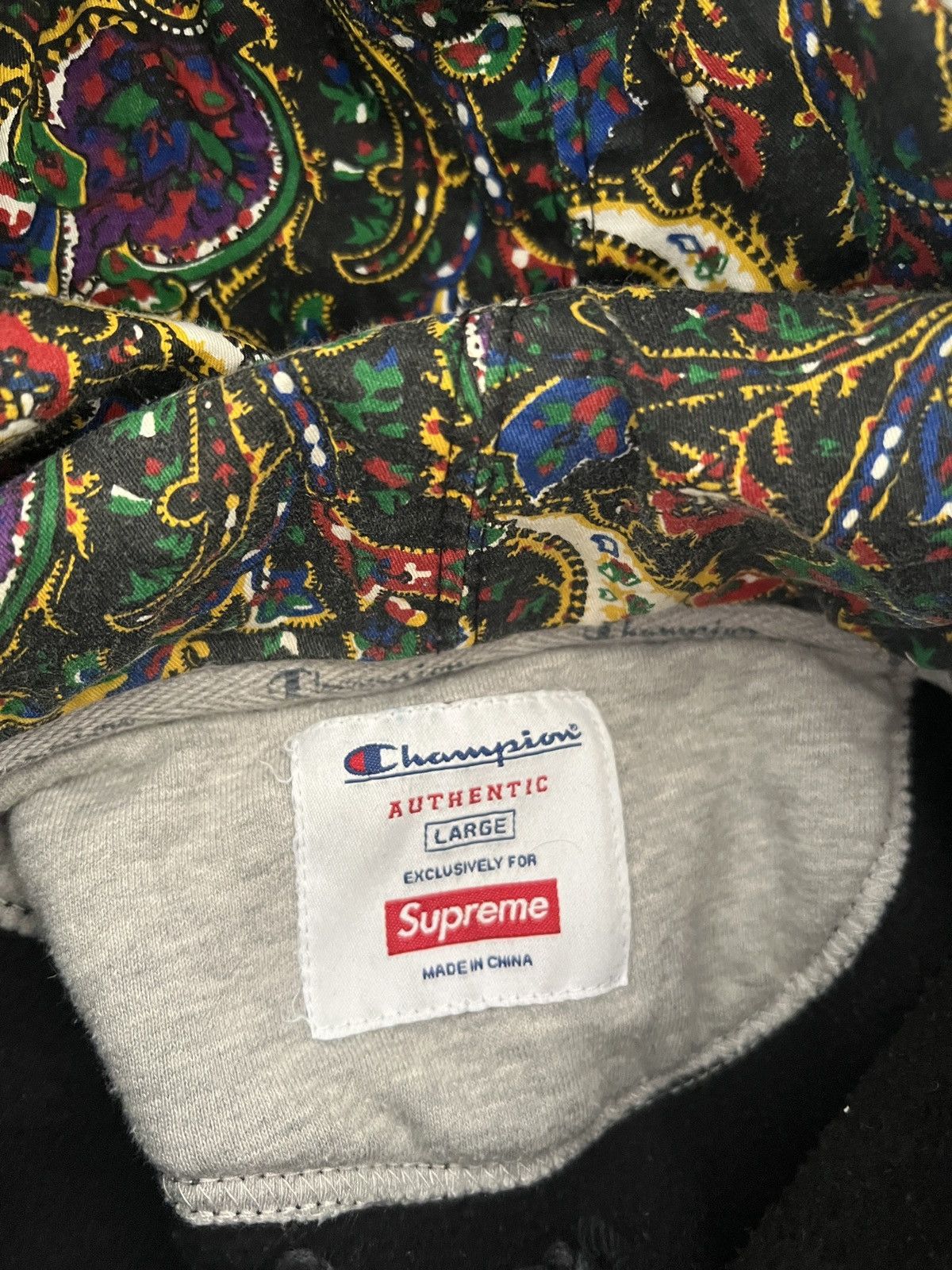 Champion × Supreme Supreme Champion 2012 hoodie Size US L / EU 52-54 / 3 - 4 Thumbnail