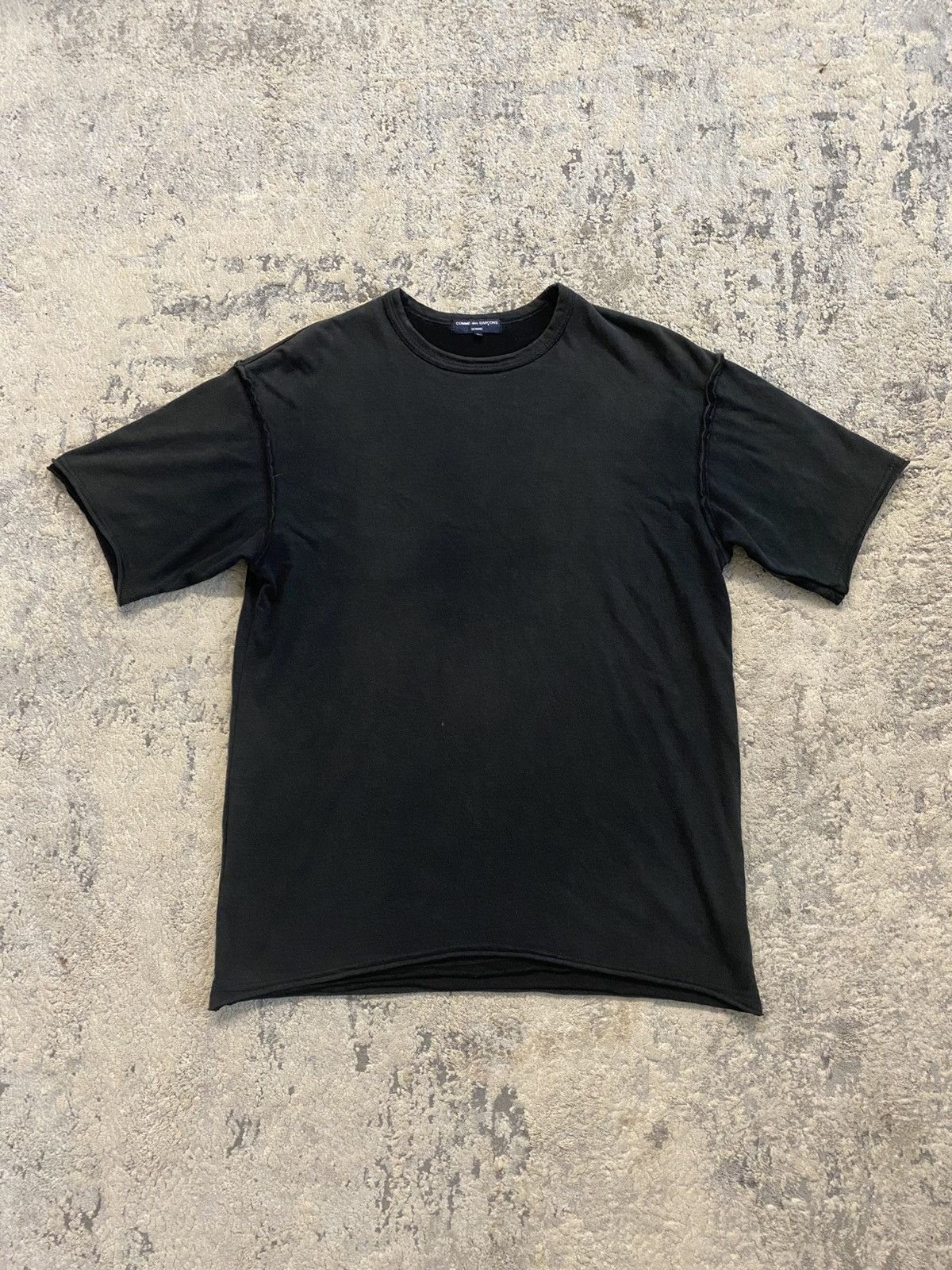 Comme des Garcons Homme AD2005 Double Layer Inside Out Tee Size US L / EU 52-54 / 3 - 1 Thumbnail