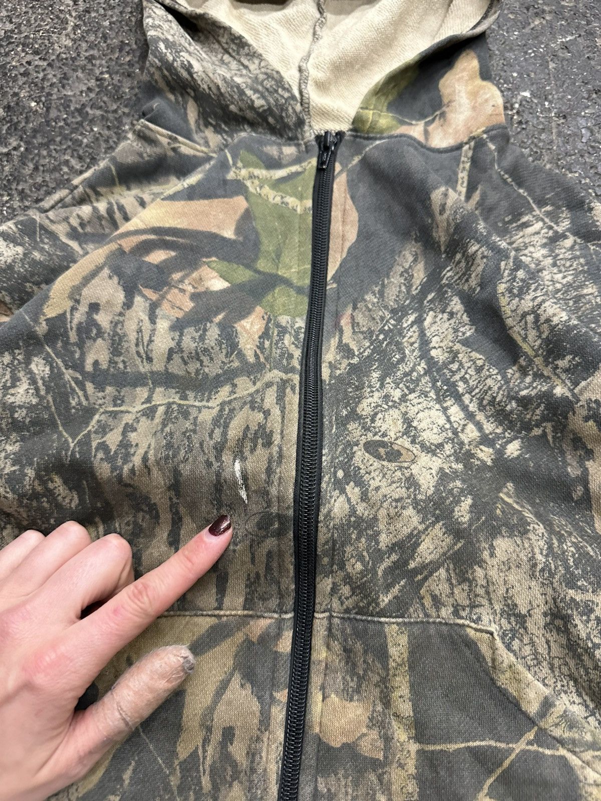 Redhead Y2k camo fill zip hoodie Size US S / EU 44-46 / 1 - 3 Thumbnail