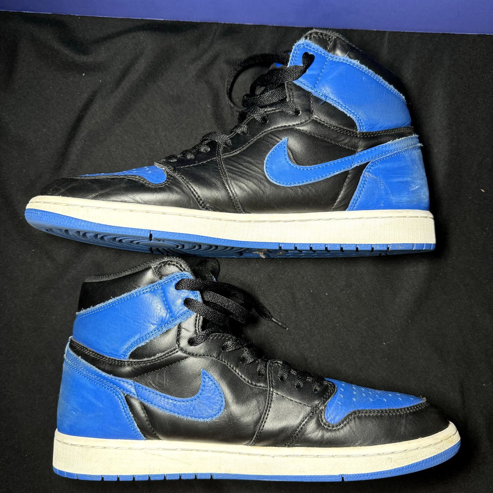 Jordan Brand × Nike Size 13 - Air Jordan 1 Retro High OG Royal 2017 Men's Shoes Size US 13 / EU 46 - 2 Thumbnail