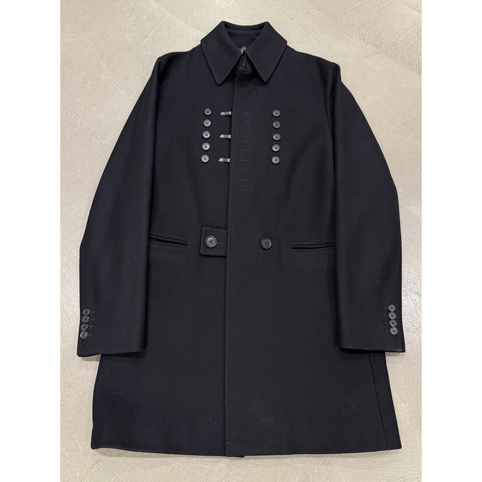 Dior Dior Homme FW04 VoTC Runway Peacoat by Hedi Slimane | Grailed