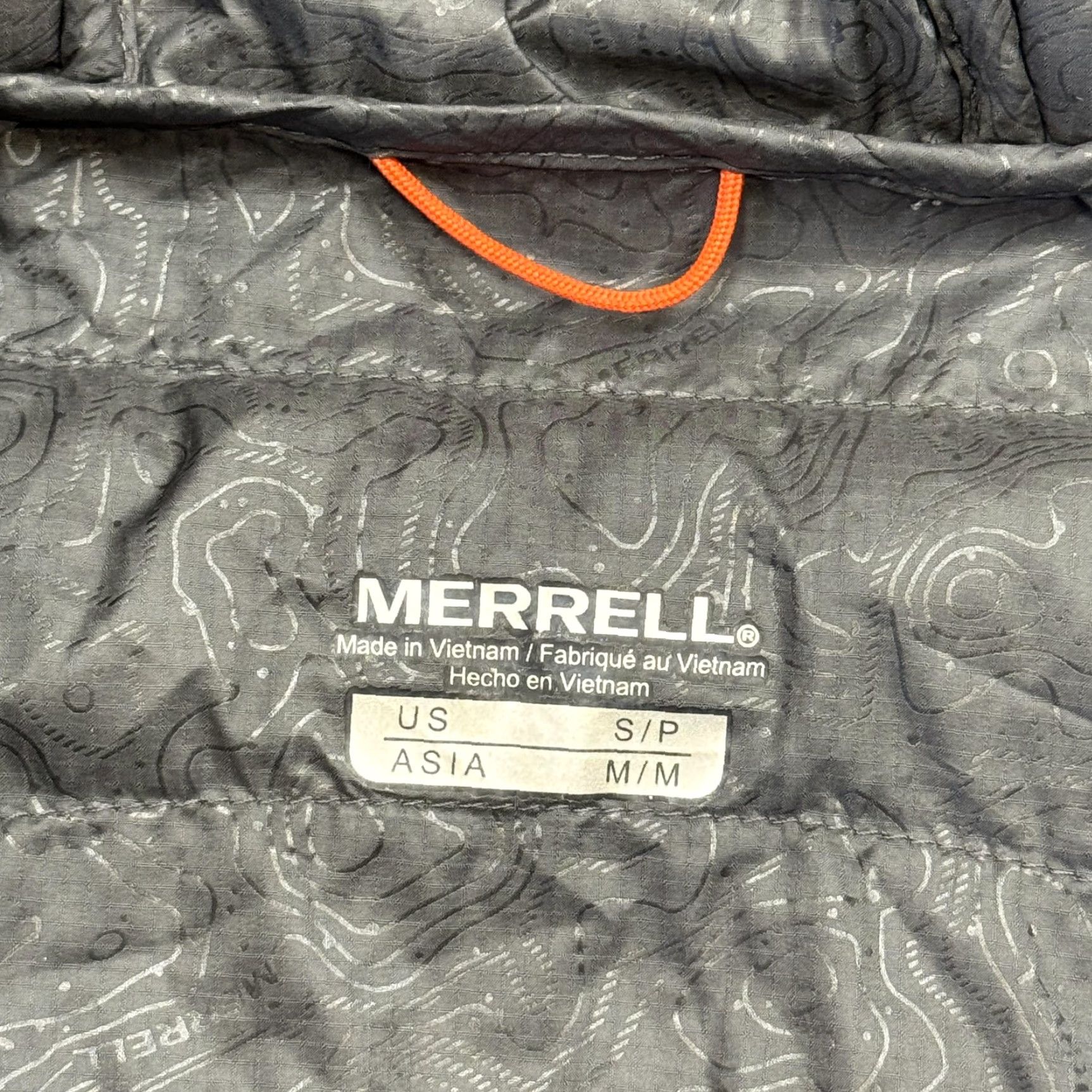 Merrell Merrell Jacket Womens Small Gray Hooded Full Zip Insulated Lightweight Hiking Size S / US 4 / IT 40 - 4 Thumbnail