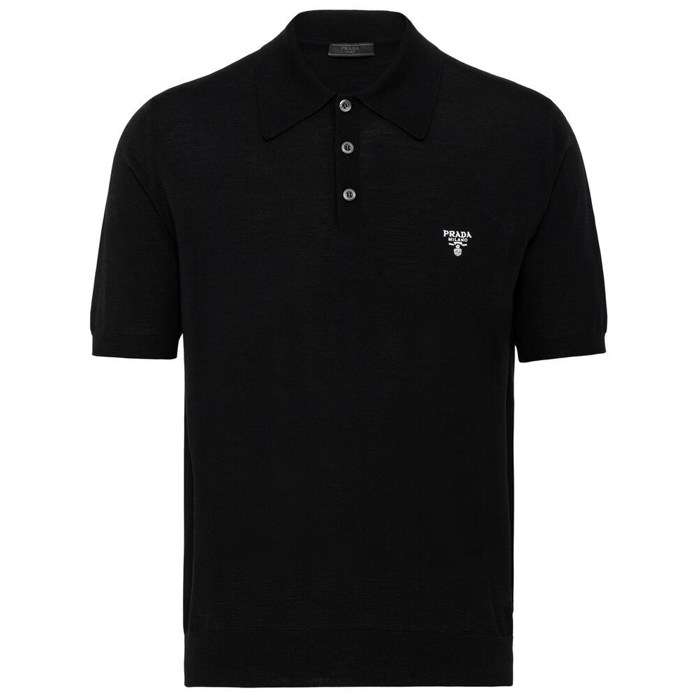 Prada Prada BLACK Polo Shirts Size US L / EU 52-54 / 3 - 1 Thumbnail
