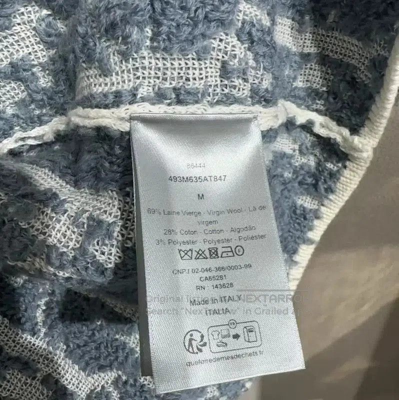 Dior Dior Men's Light Blue Cotton Blend Pullover . Size US M / EU 48-50 / 2 - 5 Thumbnail