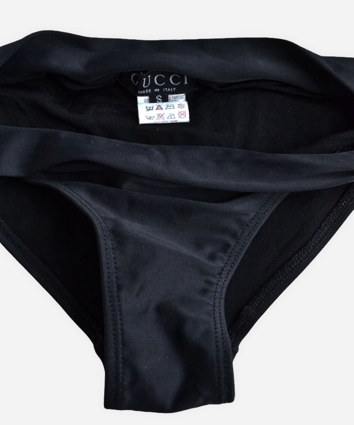 Gucci GUCCI Bikini Bra Swimsuit Vintage Metal Black TOM FORD Size ONE SIZE - 7 Thumbnail