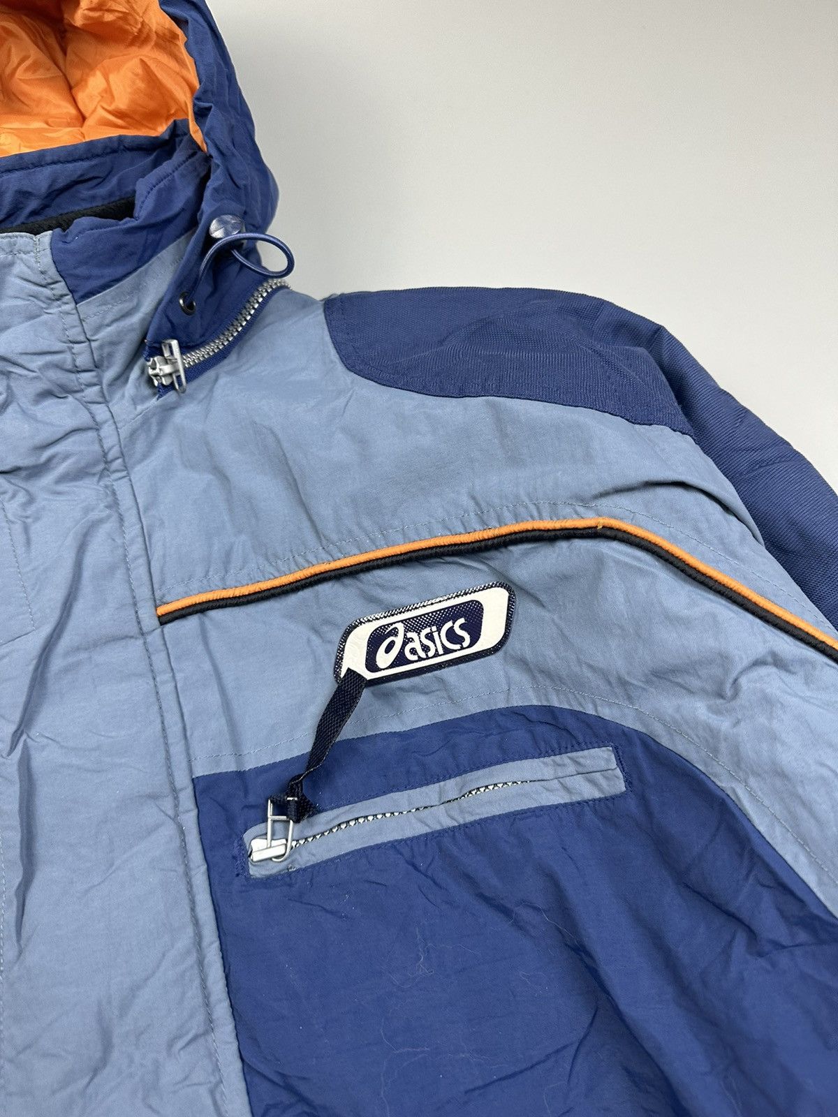 Asics × Vintage Asics Vintage Polyamide Tracking Rain Jaket Size US M / EU 48-50 / 2 - 3 Thumbnail