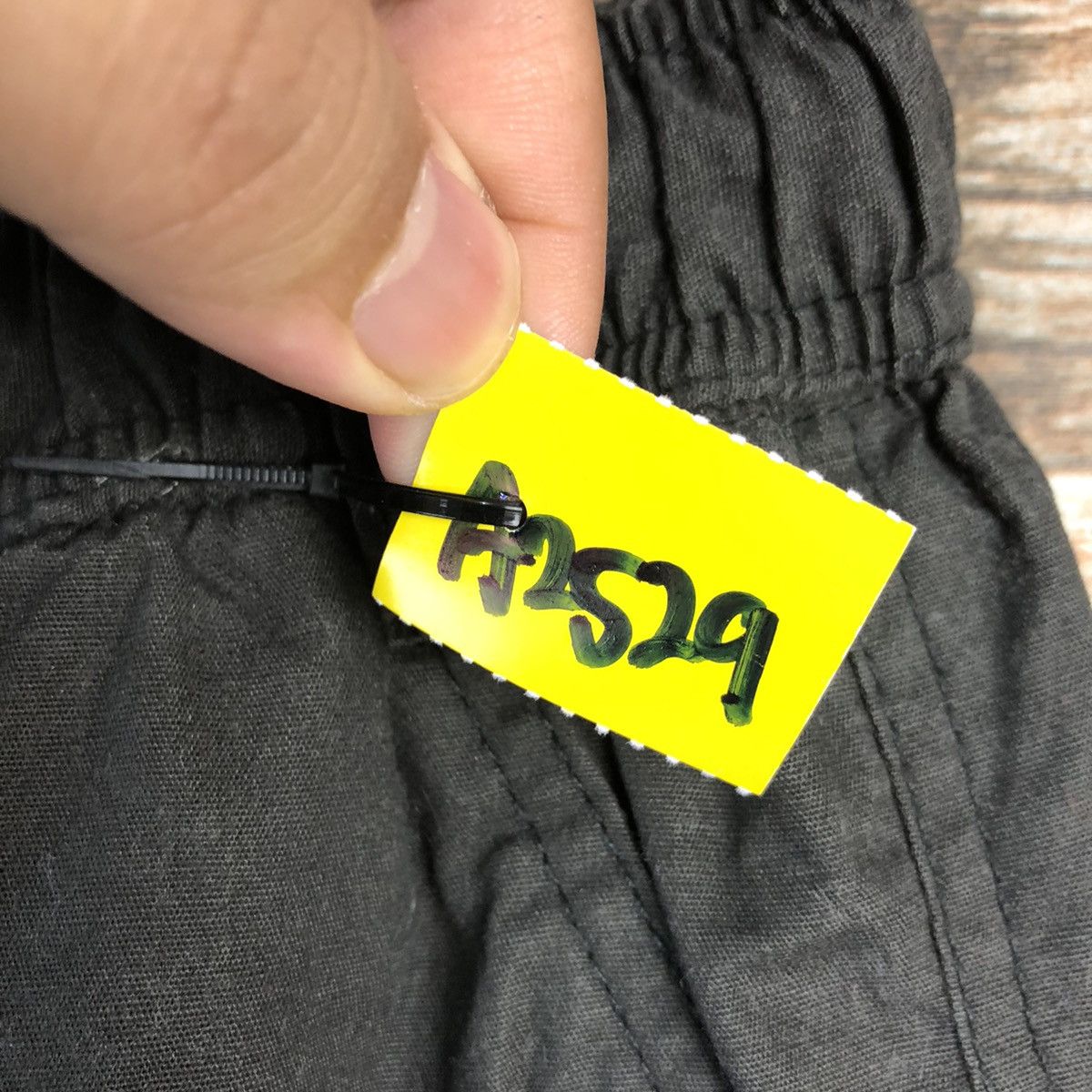 Japanese Brand Japanese Brand Black Cargo Multipocket Pants #A2529 Size US 31 - 13 Thumbnail