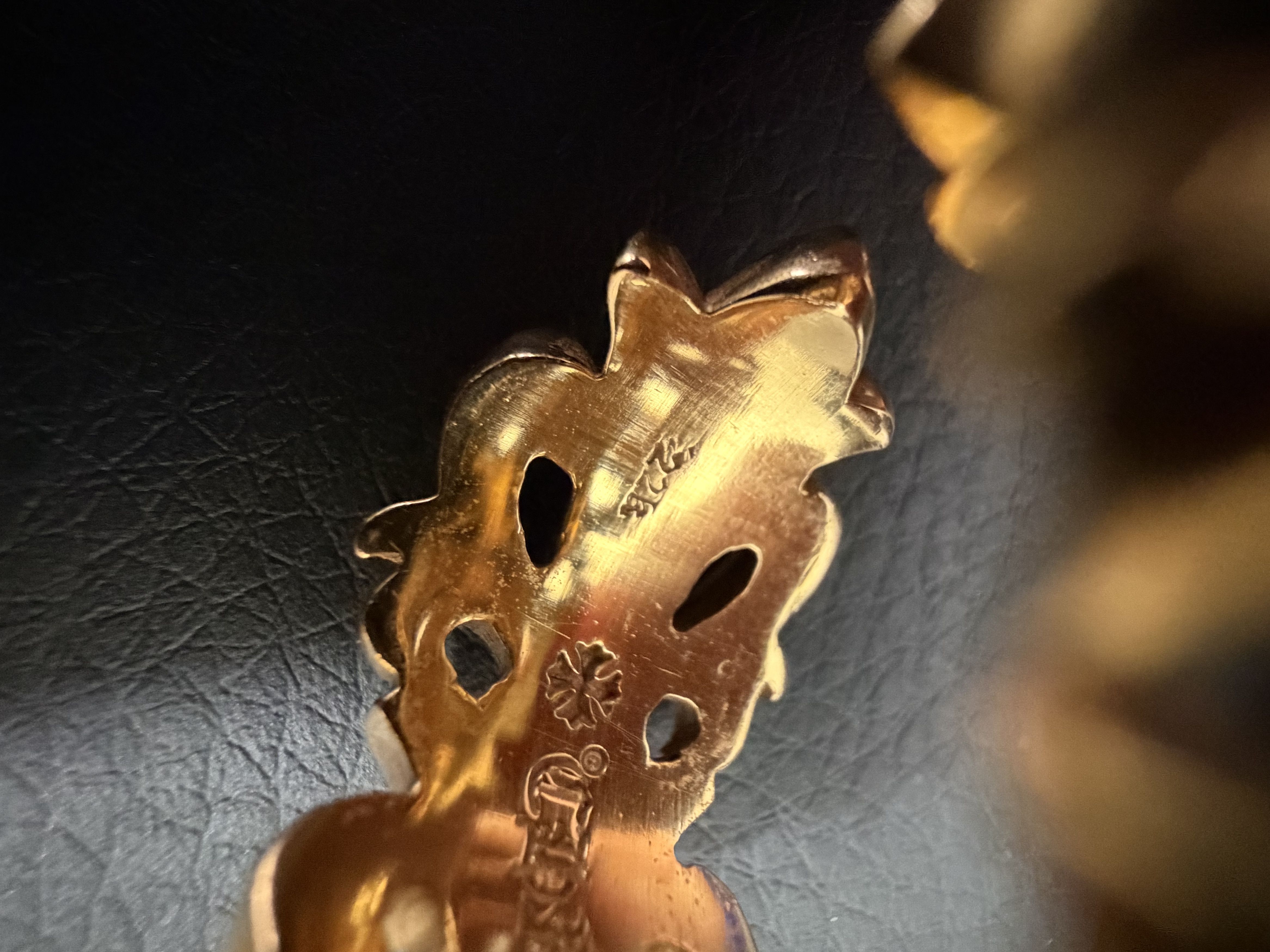 Chrome Hearts Chrome Hearts DBL Floral Cross Ring Size 8 Size ONE SIZE - 3 Thumbnail