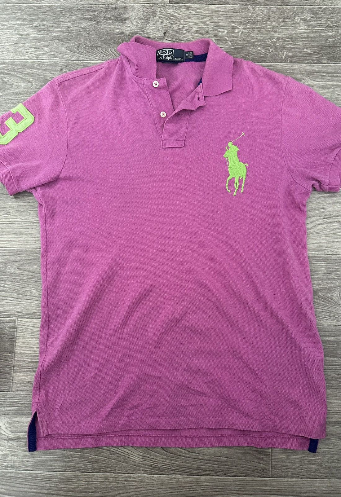 Polo Ralph Lauren Vintage Polo Ralph Lauren 3 Number T-Shirt Big Logo ...