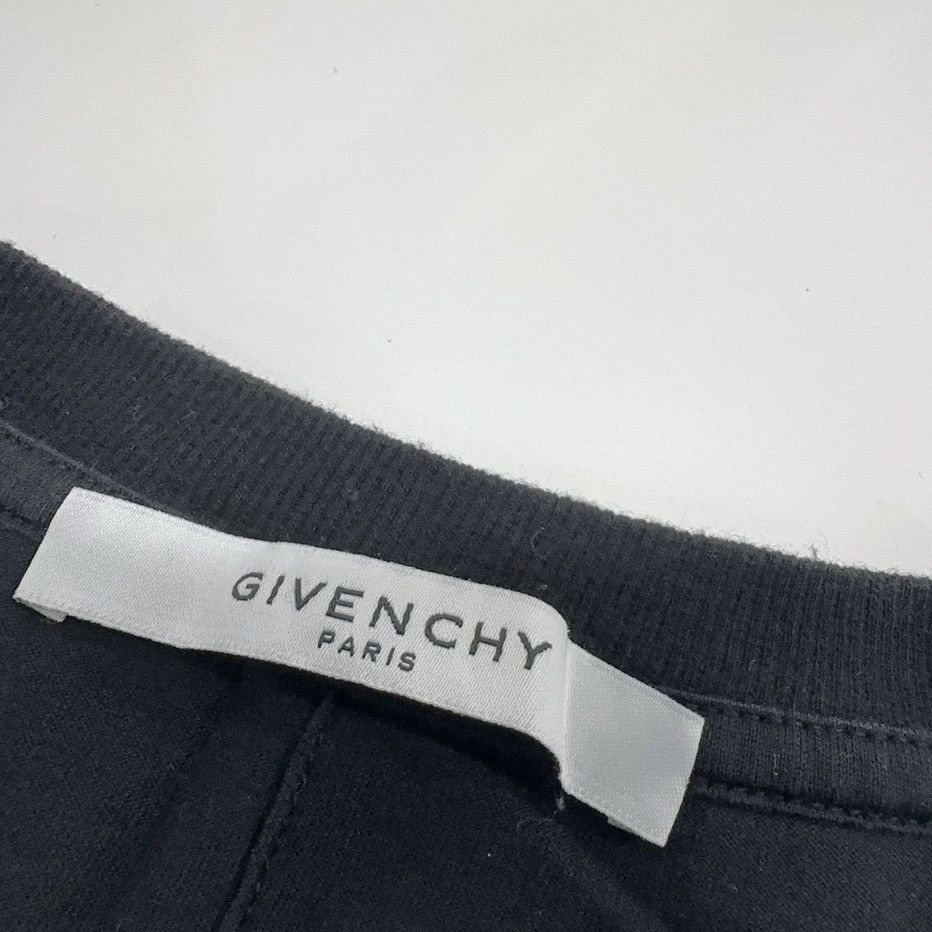 Givenchy Givenchy black geometric print cotton crew neck t-shirt Size US XS / EU 42 / 0 - 4 Thumbnail