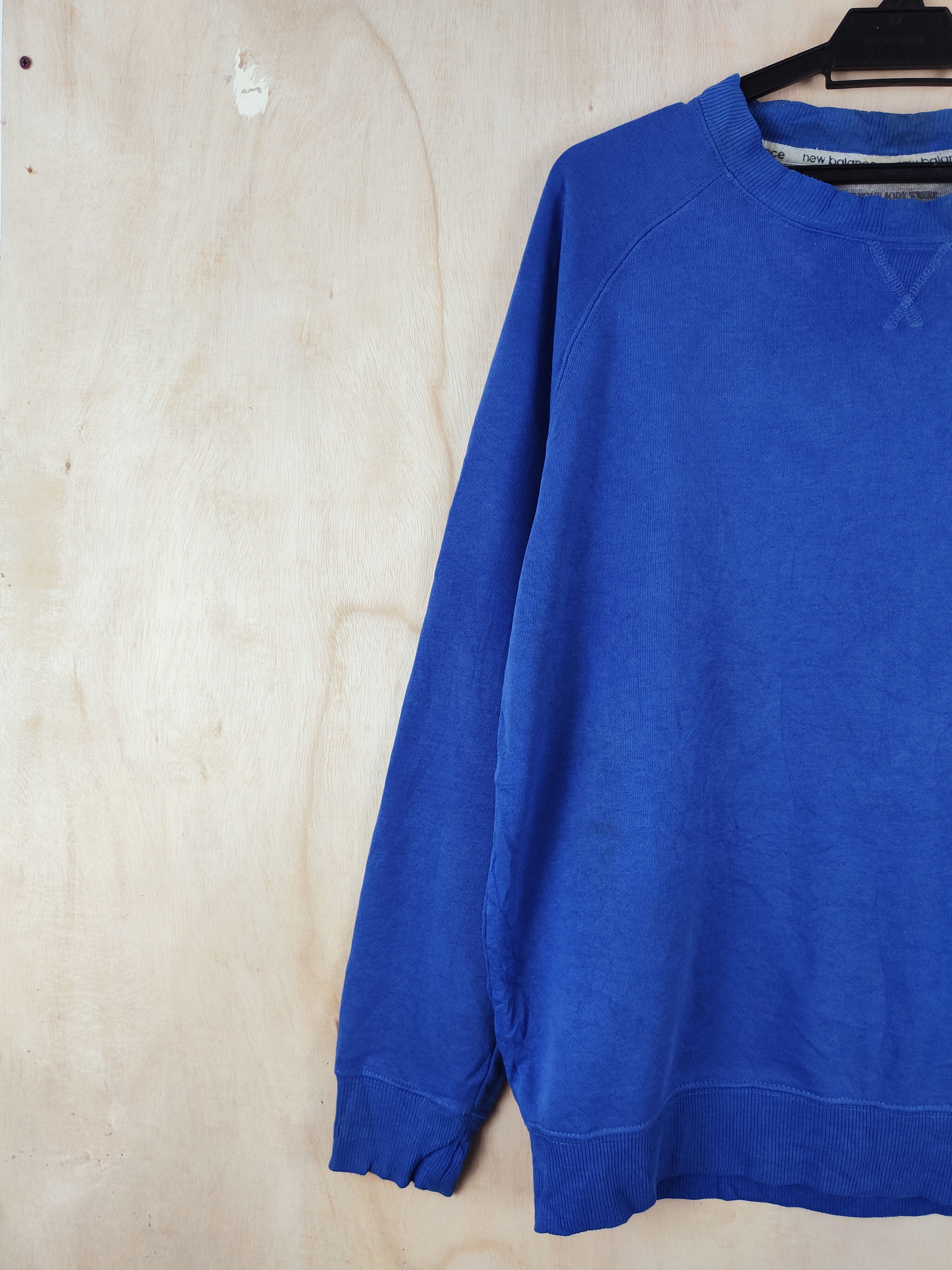 New Balance × Vintage Vintage New Balance Blue Sweatshirts Size US L / EU 52-54 / 3 - 4 Thumbnail