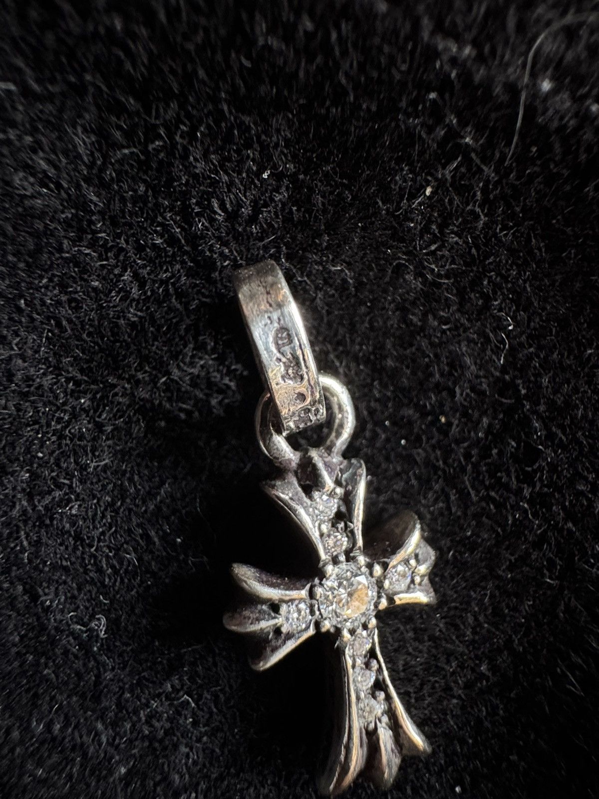 Chrome Hearts Silver diamond baby fat Size ONE SIZE - 6 Thumbnail