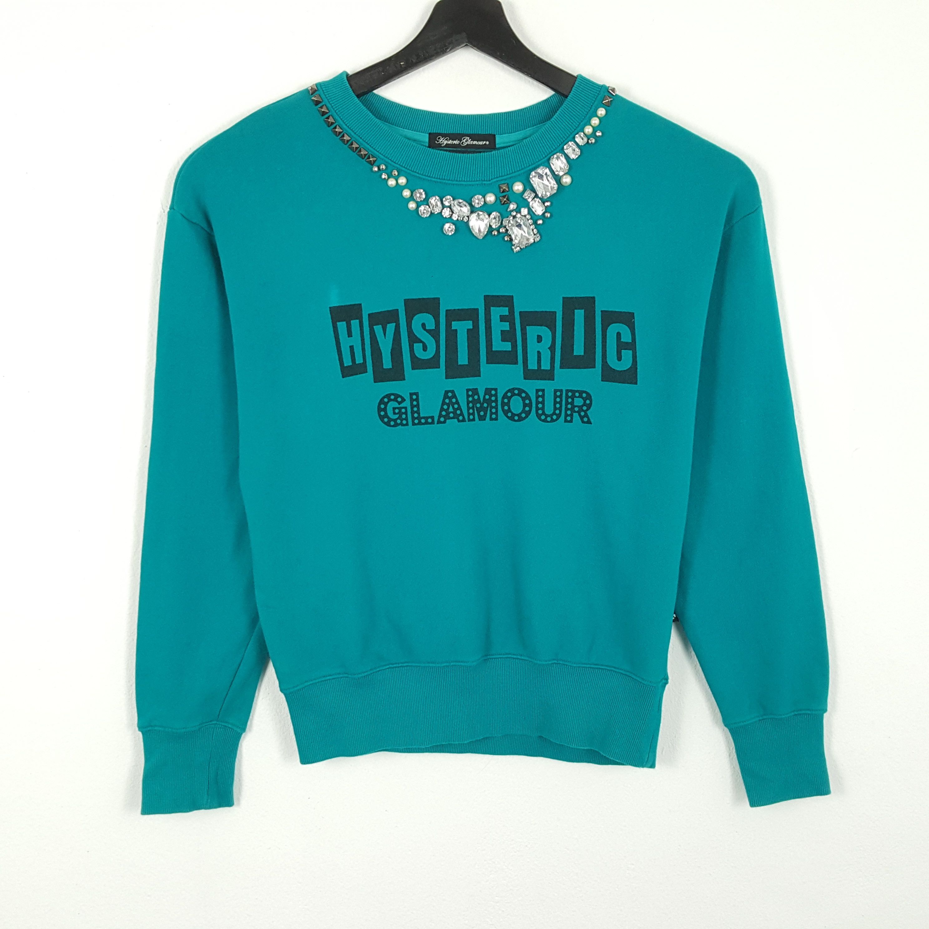 Hysteric Glamour HYSTERIC GLAMOUR Rare Fashion Style Design Sweatshirt Size US M / EU 48-50 / 2 - 1 Thumbnail
