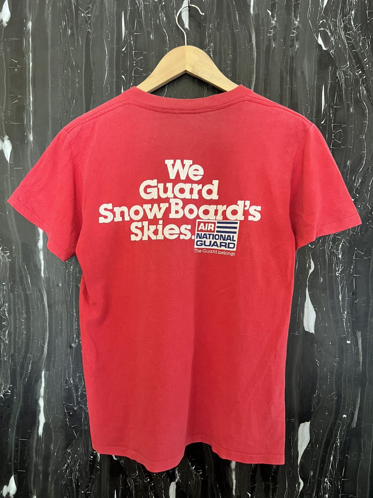 Vintage VINTAGE AIR NATIONAL GUARD SHORT SLEEVE T-shirt Size US S / EU 44-46 / 1 - 2 Thumbnail