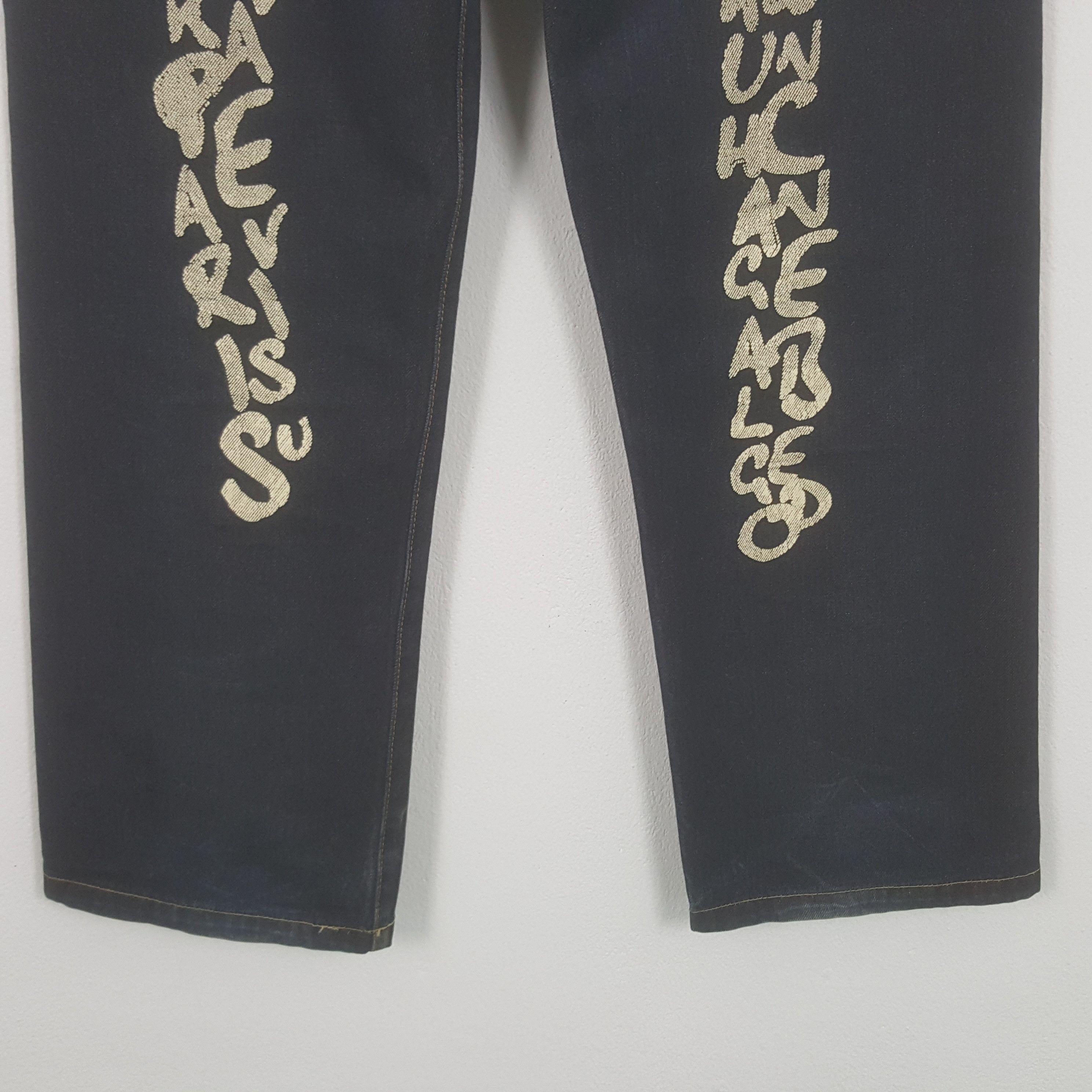 Evisu Vintage Evisu Japan Nice Dicock Art Denim Jeans Size US 31 - 6 Thumbnail