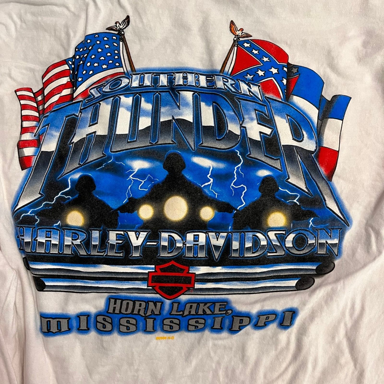 Harley Davidson Vintage Harley Davidson Size US XL / EU 56 / 4 - 6 Thumbnail