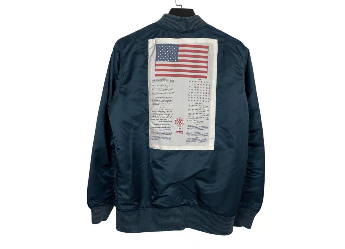 Supreme Supreme 14SS Blood Chit Reversible MA-1 Bomber Jacket J31 Size US L / EU 52-54 / 3 - 2 Thumbnail