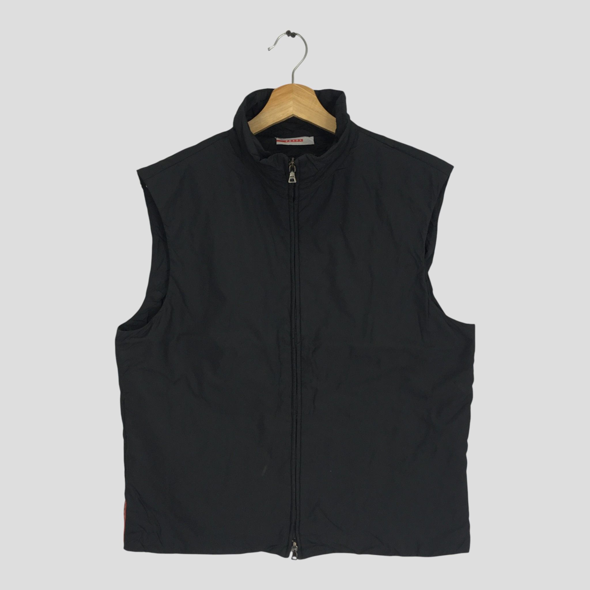 Prada Vintage Prada Sleeve Less Coat Made In Italy Size US XL / EU 56 / 4 - 1 Thumbnail