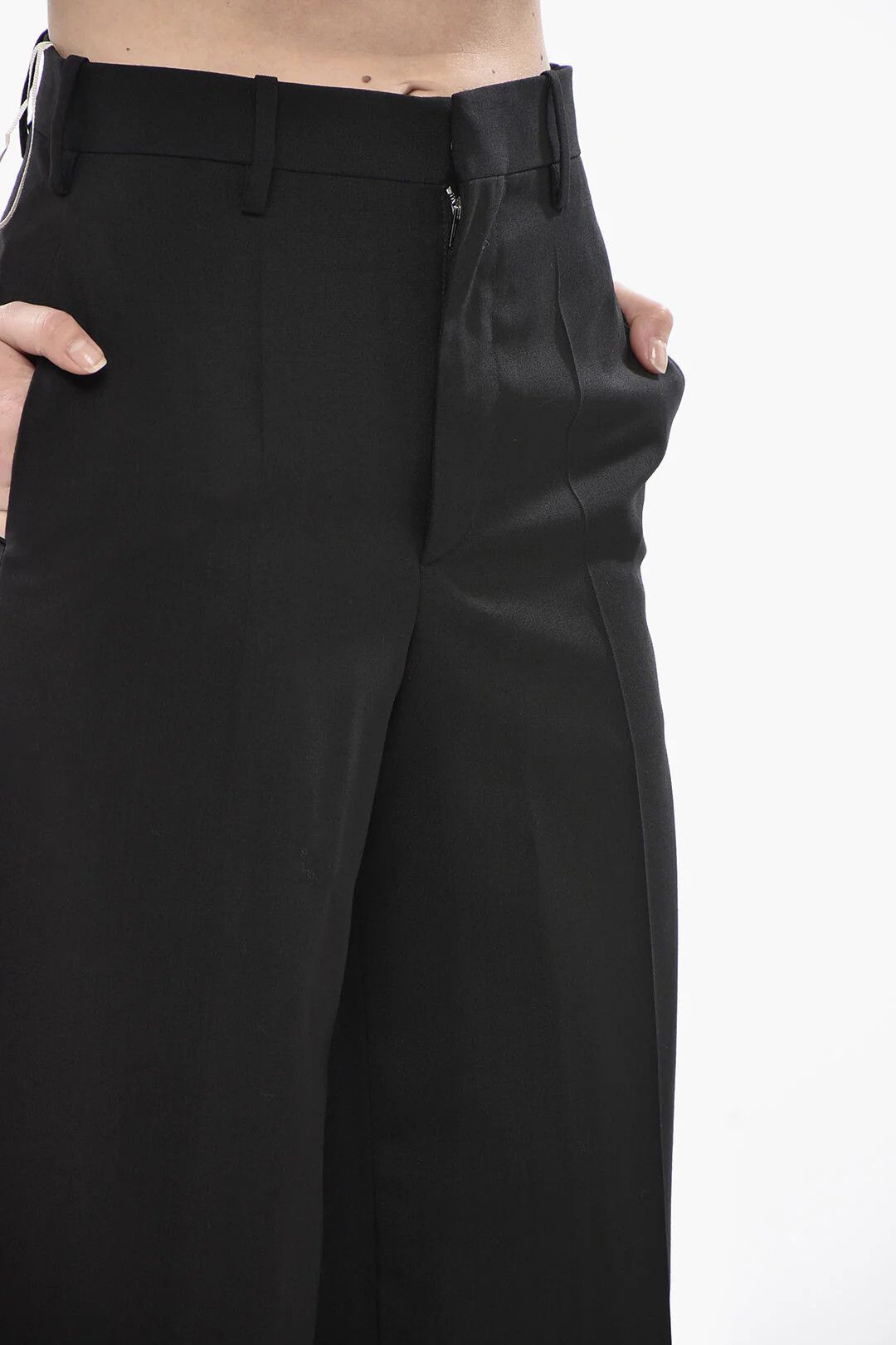 Marni og1mm0326 Virgin Wool 4-Pocket Pant in Black Size 28" / US 6 / IT 42 - 3 Thumbnail