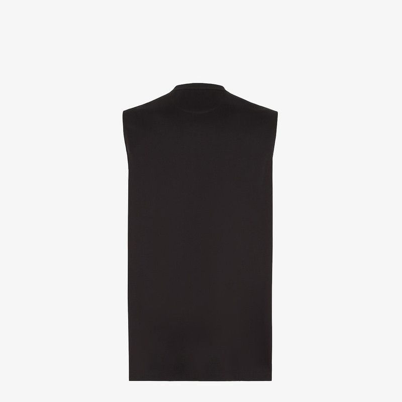 Fendi o1B3y1r0526 T-Shirt in Black Size US M / EU 48-50 / 2 - 2 Thumbnail
