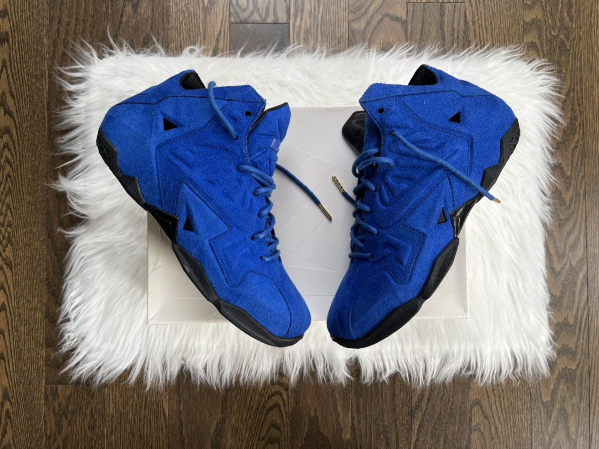 Nike LeBron 11 EXT Suede QS Game Royal 2014 Size US 9 / EU 42 - 3 Thumbnail