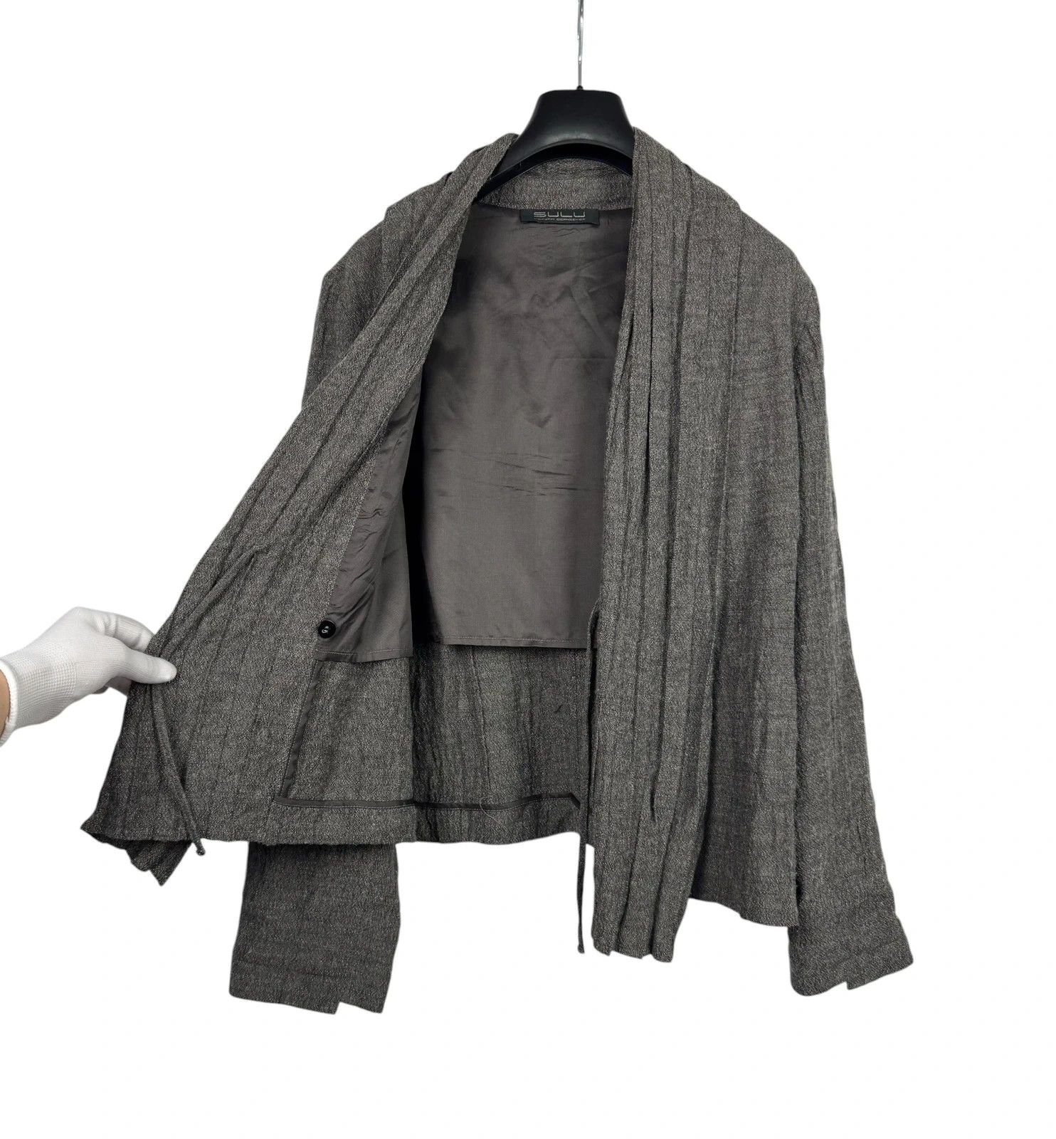 Other Sulu Kerstin Bernecker Jacket Wool Flax size 38 Size S / US 4 / IT 40 - 9 Thumbnail