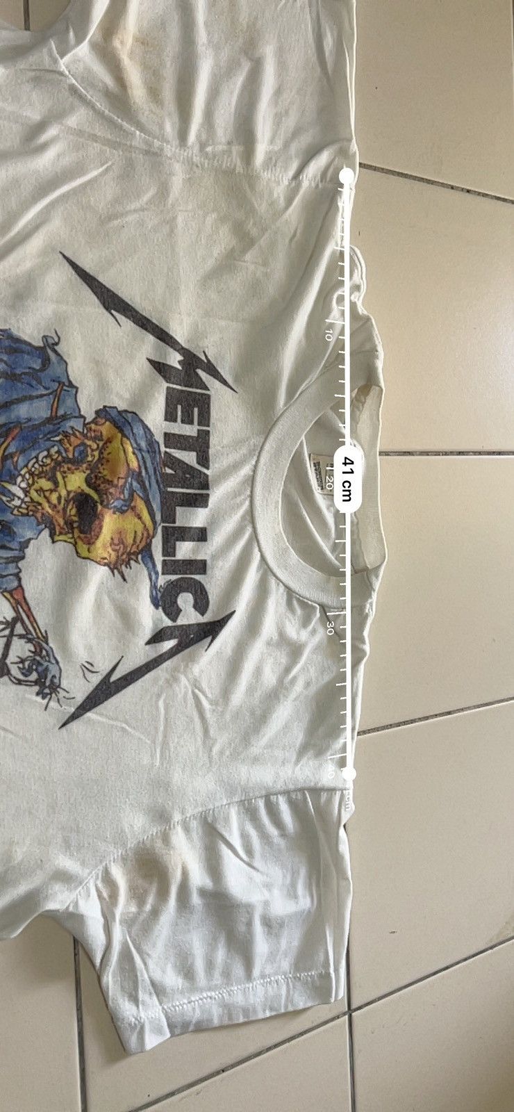 Band Tees × Metallica × Vintage Metallica 1988 - Vintage Size US M / EU 48-50 / 2 - 10 Thumbnail